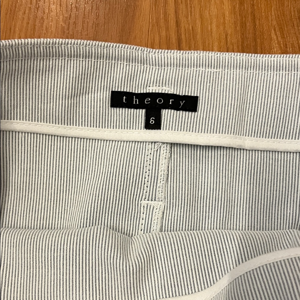 Theory Light Gray Pencil Skirt - Picture 3 of 6